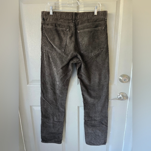 J.Crew Men's Corduroy Pants 32x32 Green Straight Leg Flex Retro - Picture 10 of 12